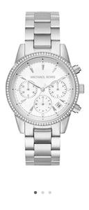MK Chronograph Ritz Stainless Steel Bracelet Watch